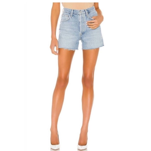 Agolde Dee Denim shorts - Picture 1 of 6